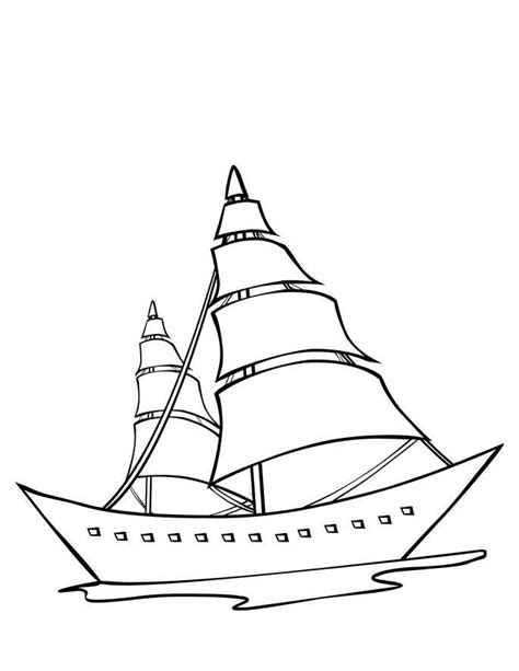 Desenhos De Barco Para Colorir Atividades Educativas