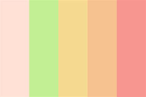 Princess Peach Color Palette