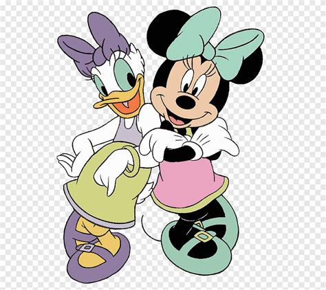 Cartoon Daisy Duck And Minnie Mouse With Images Of Disneys Minnie