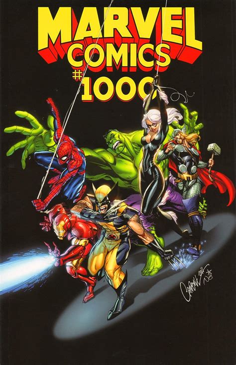 Marvel Comics 1000 J Scott Campbell Variant Books