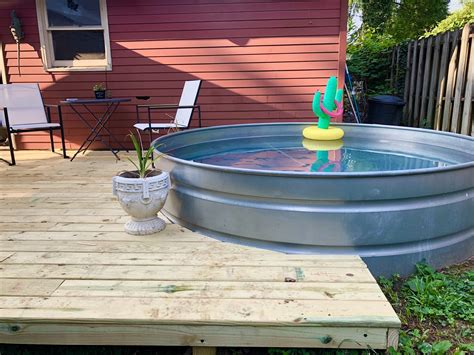 Stock Tank Pools Are The Latest Trend For Summertime Cool Down