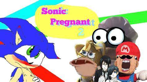 Sonic Pregnant Youtube Did This Pic To Try And Make Something As Quick As I Can