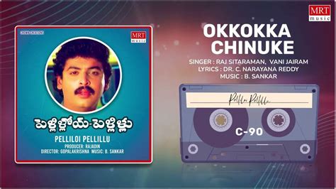 Okkokka Chinuke Audio Song Telugu Movie Song Pelliloi Pellillu
