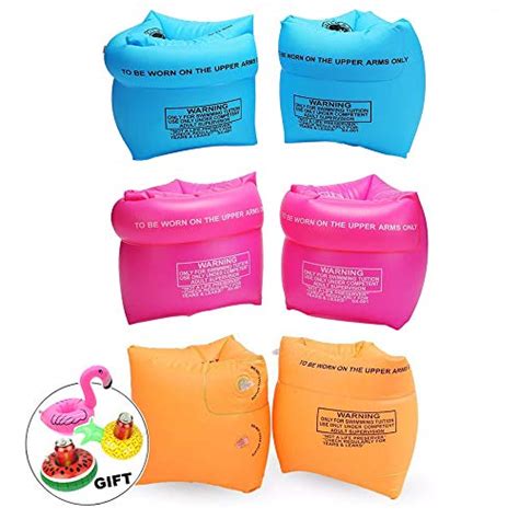 Pvc Arm Floaties Inflatable Swim Arm Bands Floater Sleeves Swimming