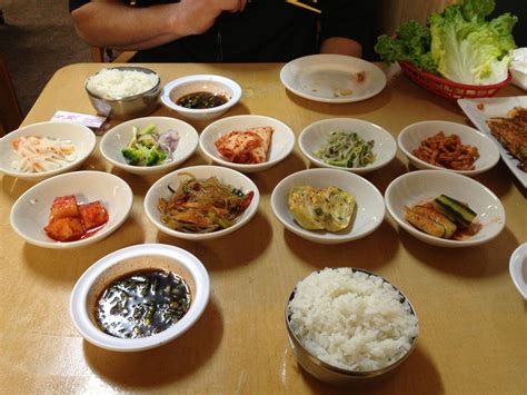 Authentic chinese restaurants and markets. Banchans at Koreana Restaurant in San Antonio, Texas ...