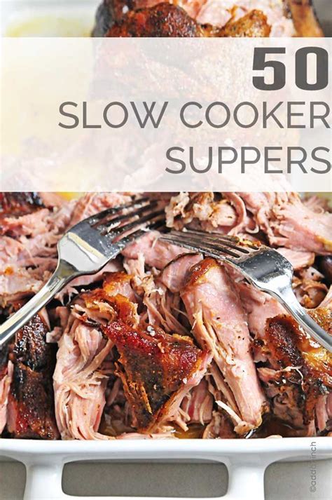50 Slow Cooker Recipes For Supper Gives You Plenty Of Weeknight Dinner