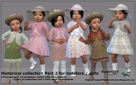 Hoppel785`s Kreationen Sims 4 Historical Collection Part 2 For