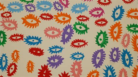 X Yayoi Kusama Art Textures Yayoi Kusama Painting Eyes Hd Wallpaper Pxfuel