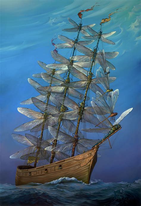 Vladimir Kush Presents His Latest Artwork In Full Sail Digital Journal