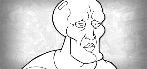 Handsome Squidward Archives Draw It Too