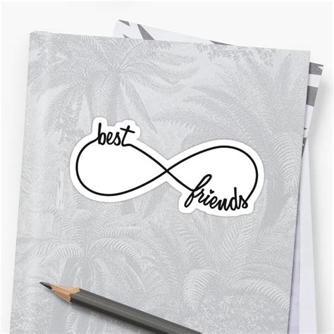 Best Friends Forever Stickers By Beakraus Redbubble