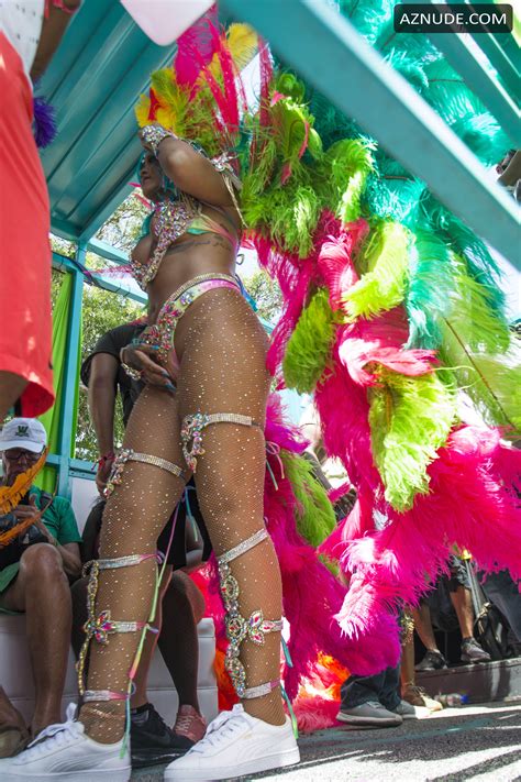 Rihanna Sexy At The Carnival In Barbados Aznude