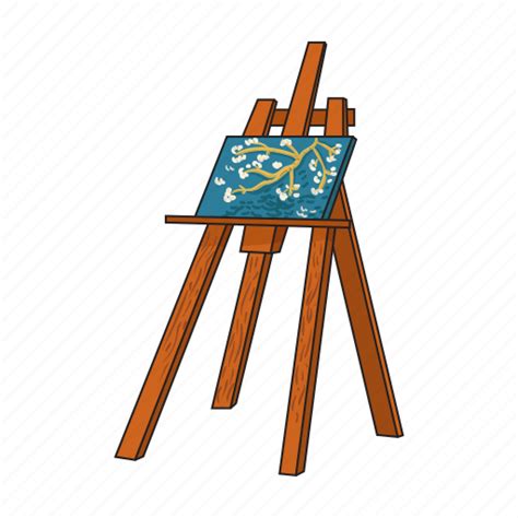 Art Canvas Drawing Easel Equipment Painting Stand Icon Download