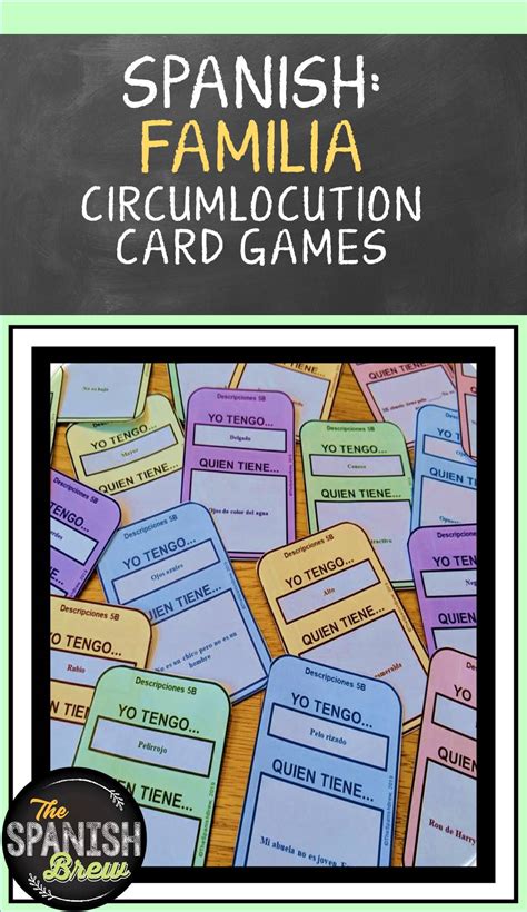 Spanish Card Games: Improving Circumlocution Skills - The Spanish Brew