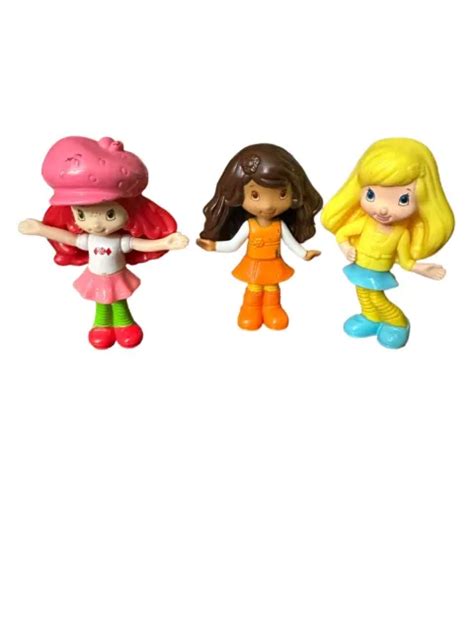 Mcdonalds Happy Meal Toys Strawberry Shortcake Lemon Meringue Orange