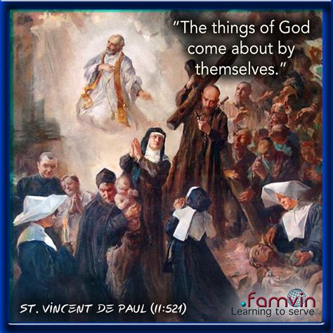 Daily Quote - St. Vincent de Paul #quotes #VincentDePaul #famvin | Vincent de paul, St vincent ...