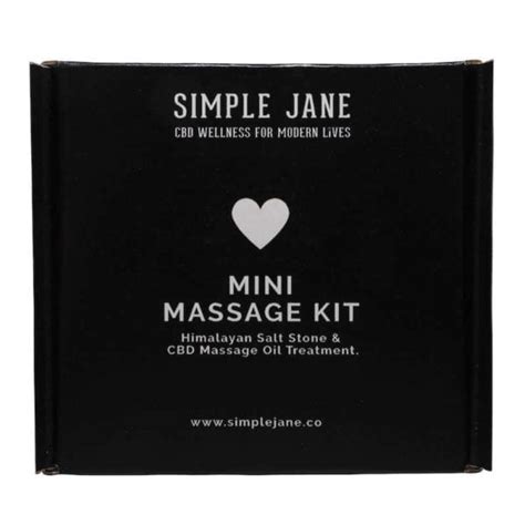 Mini Cbd Massage Kit Simple Jane Co