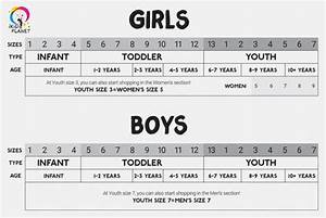 Printable Shoe Size Chart Kids Shoes In Canada Usa Ikid Planet