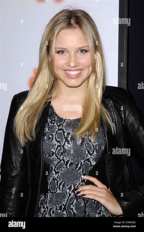 Oct 26 2012 Hollywood California Us Gracie Dzienny During The