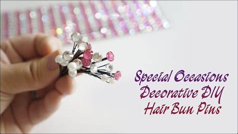 Special Occasions Decorative Diy Hair Bun Pins For Bridal Wedding