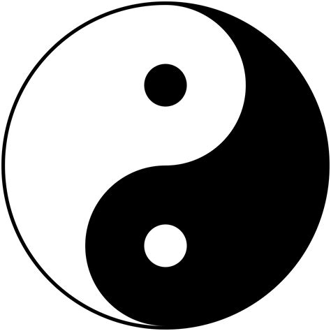 Yin Yang Symbol Vector Clipart Best