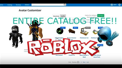 How To Get Anything In Catalog For Free Roblox Youtube