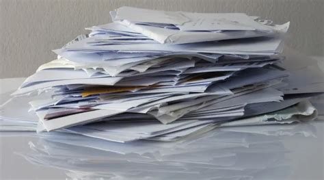 How To Declutter And Organize Your Piles Of Paper In 4 Steps Tidy
