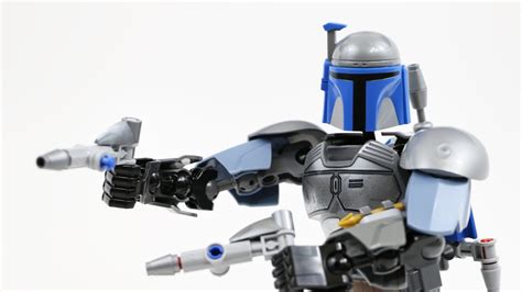 Lego Star Wars Jango Fett Timelapse And Review Set 75107
