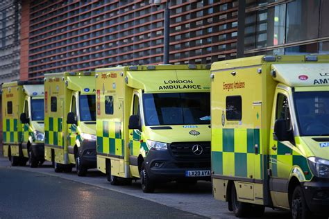 London Ambulance Service Is Receiving As Many Emergency Calls As It Did