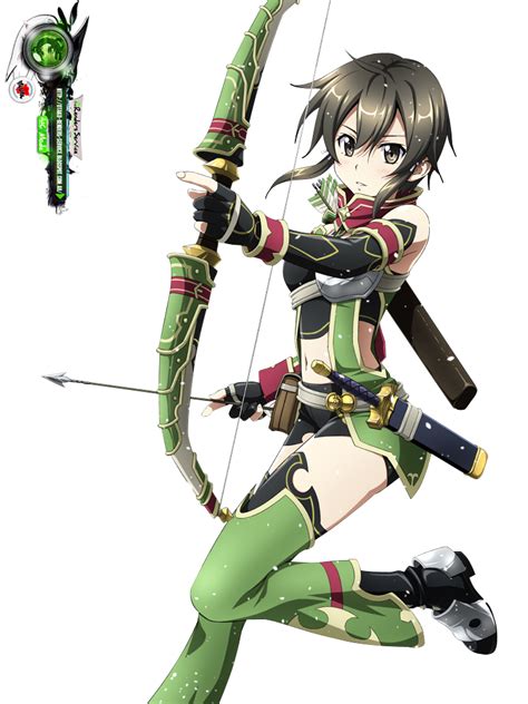 Sword Art Onlinesinon Kakoiii Arrow Render Ors Anime Renders
