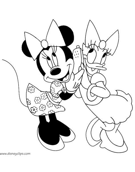 Color them online or print them out to color later. Mickey Mouse & Friends Coloring Pages 4 | Disneyclips.com