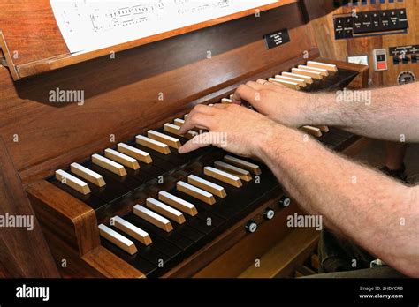 Pipe Organ Organist Pipe Organs Organists Stock Photo Alamy