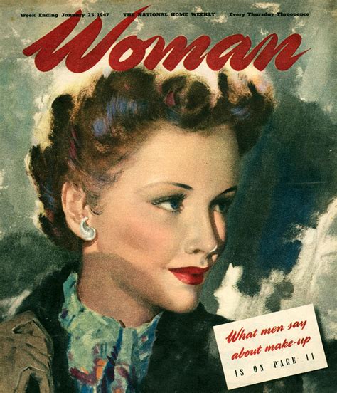 1940s Uk Woman Magazine Cover Photograph By The Advertising Archives