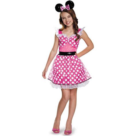 Pink Minnie Mouse Teen Halloween Costume