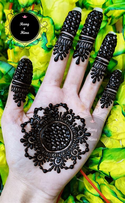 Bridal Mehndi Rang E Hina Designs