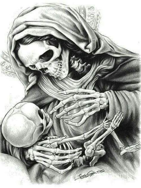 Imagenes De La Santa Muerte Para Dibujar Dibujos de la Santísima