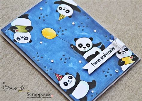 Stampin Up Party Pandas Stampin Up Party Birthday Cards Animal Cards