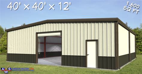 Metal Building Kits Prefab Steel Buildings American Western Steel