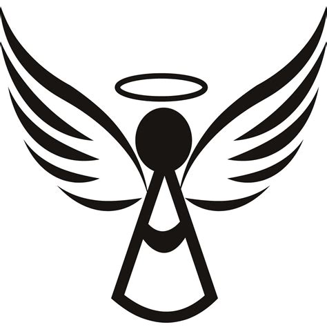 Angel Clipart Silhouette Posted By Ethan Walker