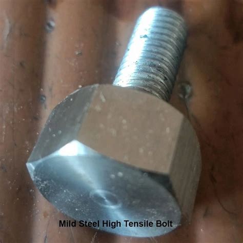 M Mm Mild Steel High Tensile Bolt Hot Dip Galvanized Hdg At