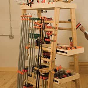 Woodworking Project Paper Plan To Build Clamp Rack Amazon Com