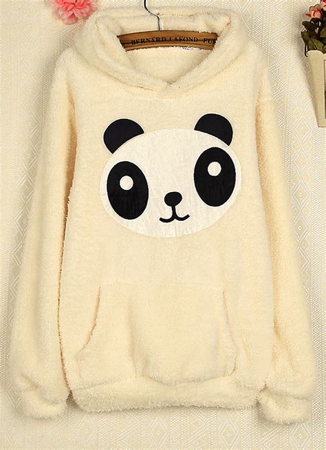 Lovely Panda Fleece Panda Outfit Panda Sweater Kawaii Clothes