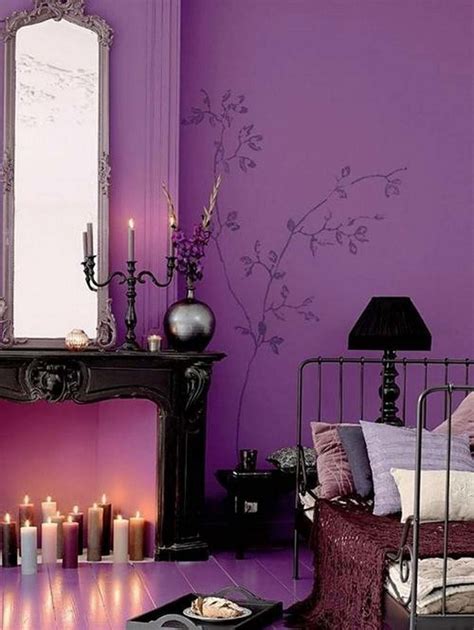 Purple Wall Paint The Variants Homesfeed