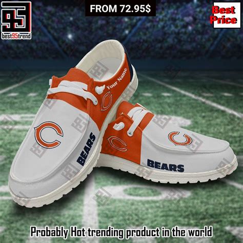 Chicago Bears Custom Hey Dude Shoes