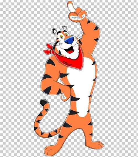 Frosted Flakes Breakfast Cereal Tony The Tiger Kellogg S Advertising Png Advertising