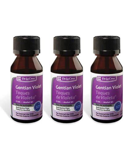 De La Cruz 1 Gentian Violet First Aid Antiseptic Liquid Made In Usa 1