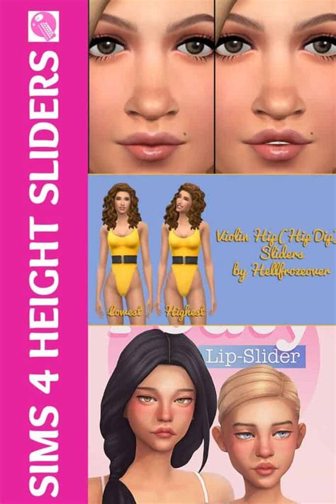 19 Sims 4 Height Slider Mods We Want Mods