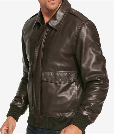 Maybe you would like to learn more about one of these? Mens Brown Bomber Leather Jacket | Bomber Brown Leather Jacket