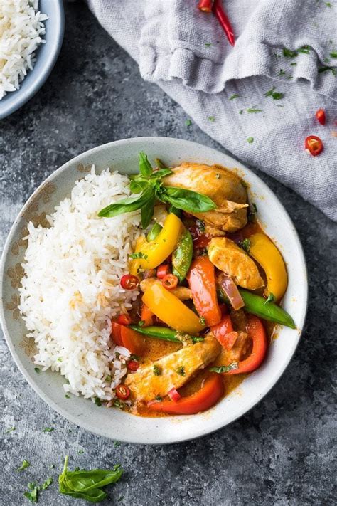 Jumbo shrimp, fresh fruit mango, avocado, red onions and crushed peanuts with mango dressing. Spicy Instant Pot Thai Chicken Curry | Recipe in 2020 ...