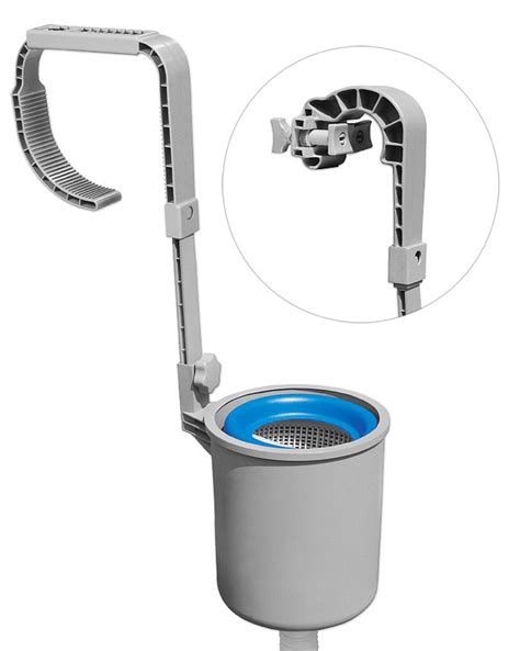 Normally located in a recessed pit adjacent to the pool, the suction action of the pump pulls water through the skimmer inlets, then pumps it through the pool filter and back to the pool through the return lines. Bestway Deluxe Maintenance Kit for Above Ground Pools ...